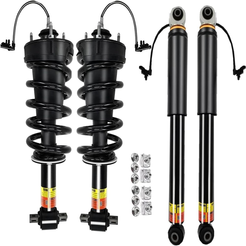 LUFT MEISTER 4PCS Front Rear Shock Strut fits for GMC Sierra 1500 2015-2018