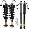 LUFT MEISTER 4PCS Front Rear Shock Strut fits for GMC Sierra 1500 2015-2018 view 1