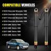 LUFT MEISTER 4PCS Front Rear Shock Strut fits for GMC Sierra 1500 2015-2018 view 4