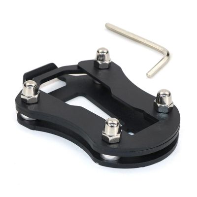 Fit for Honda CRF300L 2021-2022 CRF300L for Rally 2021-2022 Kickstand Side Shoe Foot Rests Stand Extension Enlarger Pate Pad Be Applicable