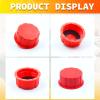 Gas Can Spout Replacement & Red Gas Cap Combo 10.9" Leak-Proof PVC Hose & Durable Cap for Midwest/Scepter 1/2/5/10 Gallon Fuel Jugs (Fits 1.75"-1.8" Threads) (RG-2) view 4