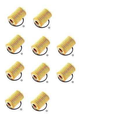 10pcs Oil Filter 1017110XED95 Compatible With HAVAL Poer GREAT WALL PAO Cannon GWM Power FENGJUN7 2.0T GW4D20M Diesle Engine Oil Filter
