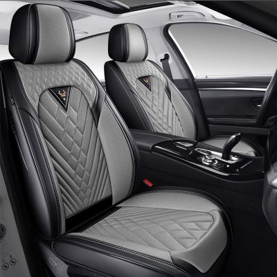 Arocx Front Set for Toyota bZ4X Seat Covers 2023-2026, Gray-Black