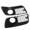 Tyrigion 2PCS Fog Light Open Vent Grilles Honeycomb Hex Mesh Compatible with 2006-2009 Volkswagen GTI/Jetta 2.0L 2.5L 1.9L 1.8L Left&Right Side view 2