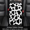Mokiwala Universal Fit Center Console Armrest Cover - Soft, Stylish & Washable Pad for Car, Truck, SUV and RV, All-Day Comfort, Enhanced Protection - Brown Marble Pattern Design (Cow Pattern) view 2