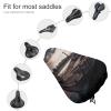 Waterproof Bicycle Seat Cover, Universal Bike Saddle Covers with Elastic, Boat Bike Seat Cover Durable Rain Dust Protection for Road Mountain Bicycle view 3