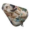 Waterproof Bicycle Seat Cover, Universal Bike Saddle Covers with Elastic, Golden Retriever Dog Bike Seat Cover Durable Rain Dust Protection for Road Mountain Bicycle view 1