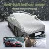 Hail Half Car Cover Padded Compatible with Kia Sportage SWB SUV 2011-2024, 5 Layers Waterproof Oxford Fabric Cotton Snow Rain Dust Protection All Weather(Silver) view 2