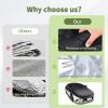 Hail Half Car Cover Padded Compatible with Kia Sportage SWB SUV 2011-2024, 5 Layers Waterproof Oxford Fabric Cotton Snow Rain Dust Protection All Weather(Silver) view 3