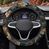 Aplkyhs Camo Hunting Steering Wheel Cover Anti-Slip Elastic Car Steering Wheel Protector Fashion Car Accessories Interior Breathable Universal Size Fit Most Cars SUV view 3