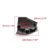 Plastic Front Number Plate Fairing Cover for HN50 Dirt Bike Black White view 4