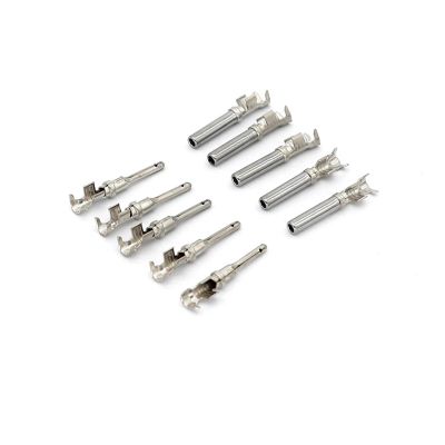 KIUYTRW 2/3/4/6/8/12-Pin Automotive Waterproof Sealed Connector Male Female Plug 776428-1 776427-1 776430-1 776488-1 776434-1(Silver)