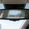DEAELF 5PCS Te Amo Maneja Con Cuidado Sticker Decals, Spanish I Love You Drive Safe Mirror Sticker, Inspirational Message Vinyl Car Rear View Mirror Window Decal, Lovely Present for Her, Him (Black) view 1