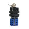 Cam Switch with Key Lock YMW26 LW26-20YS2/3 Three Positons Silver Contact 20A 3 Poles Electrical Rotary Selector view 2
