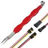 YITOO Automotive Electrical Terminal Connector Separator Removal Tool, Universal Electrical Connector Remover for Most Vehicles, Includes 2/3 Pin Waterproof Connector Kit for Professional Auto Repair view 1
