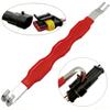 YITOO Automotive Electrical Terminal Connector Separator Removal Tool, Universal Electrical Connector Remover for Most Vehicles, Includes 2/3 Pin Waterproof Connector Kit for Professional Auto Repair view 2