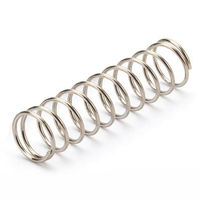 Cgshop-Compressed Spring Wire Diameter 1.4mm Outer Diameter 14mm~21mm Stainless Steel Compression Spring, 10pcs, Good Elasticity and More Durable(45mm Length (10pcs),16mm Outer Diameter)