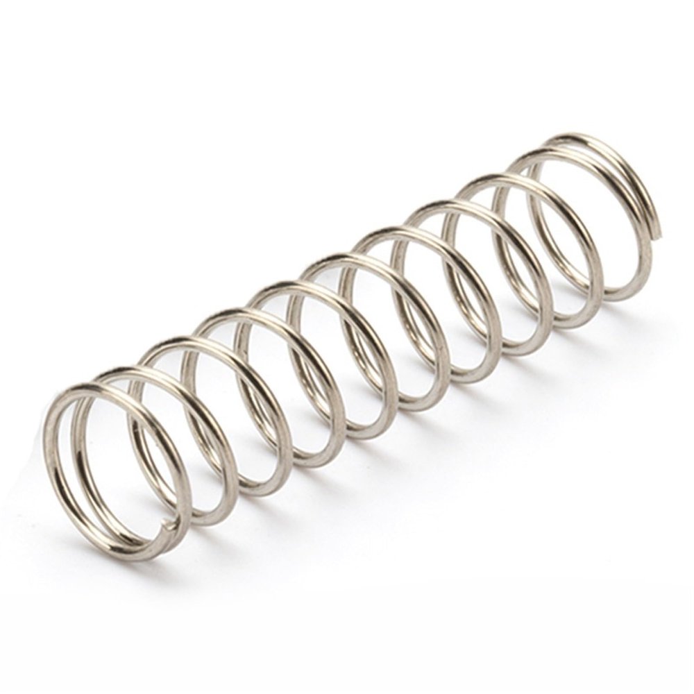 Cgshop-Compressed Spring Wire Diameter 1.4mm Outer Diameter 14mm~21mm Stainless Steel Compression Spring, 10pcs, Good Elasticity and More Durable(45mm Length (10pcs),16mm Outer Diameter)