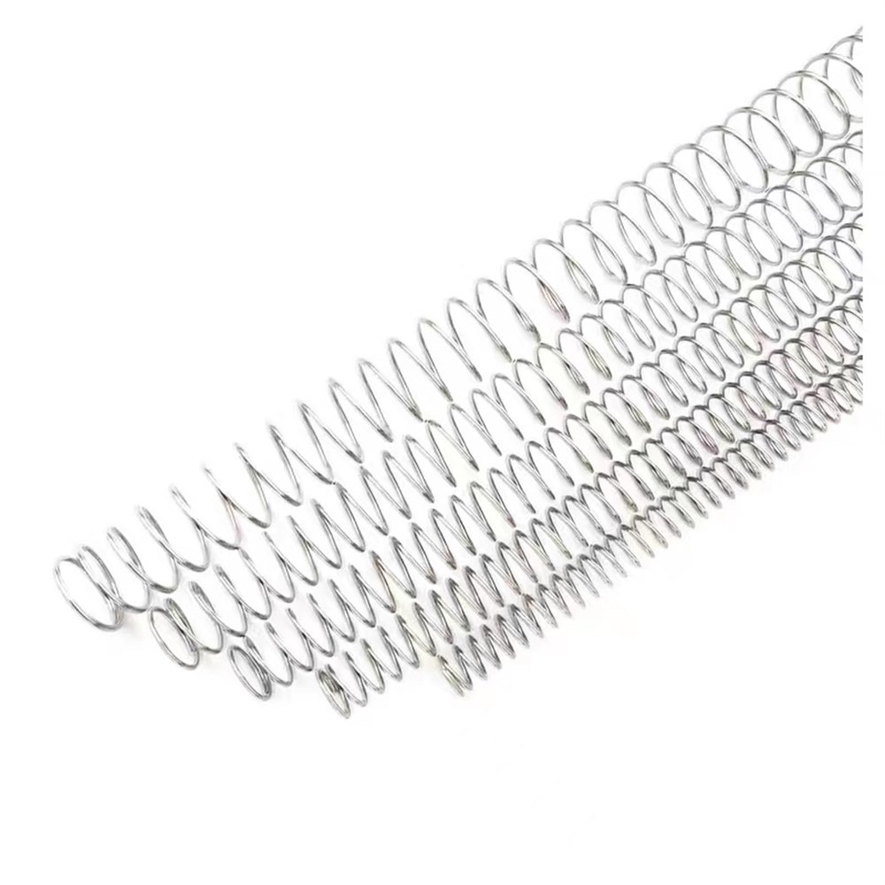 Cgshop-Compressed Spring Wire Diameter3.0mm, Outer Diameter 16mm-23mm, Length 20-100mm Return Compression Spring Pressure Spring, 2pcs, Good Elasticity and More Durable(80,21)