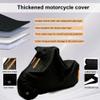 Thicken Hail Motorcycle Cover for Vento Workman 150 Motorbike Cover Outdoor WaterproofHeat-Resistant Dustproof with Windbreak Belt & Lining-JI12 view 2