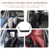 HIAKDOFT Car Headrest Grab Handles 2Pcs Rear Seat Back Support Straps Nylon Automotive Interior Accessories for SUV Truck Mobility Assist Safety view 3