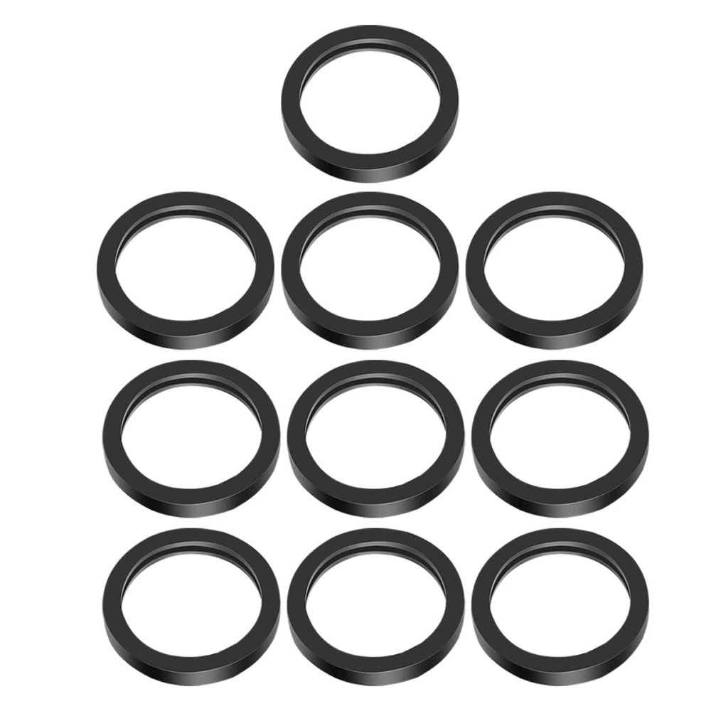 CVUTOVO 10Pcs Car Fuel Tank Gasket and Leak Proof Rubber Can Spout Sealing Rings Universal O-Ring Replacement for Truck Gasoline Fuel Containers