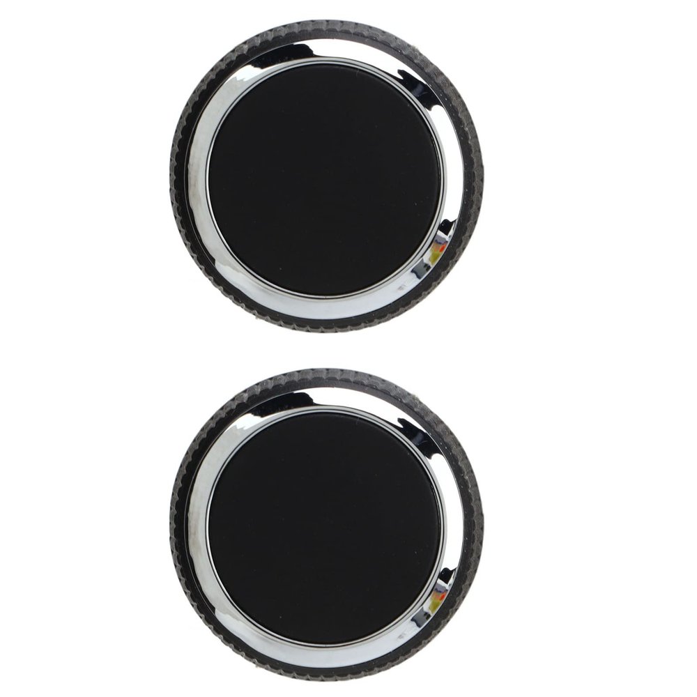 Julihai Volume Button Protector, Car Radio Control Cover for 2007-2013 Models Scratch Resistant Carbon Fiber Finish Easy Install (2 Pcs)