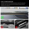 YUPIKJI Car Dashboard Seal Strip, Windshield Seal Strip, 6.5Ft/2M Rubber Windshield Sealing Guard Trim, Car Accessories Cuttable Soundproof Automotive Weather Stripping Universal for Truck Boat RV view 3
