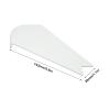 2 Pcs RV Slide Out Corner Covers, Durable ABS Trim Caps for Campers Trailer, Easy Installation Fade Proof RV Protection Replacement (White) view 2