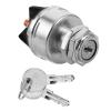 FOMIYES Universal Ignition Starter Switch 4-Position Vehicle Ignition Switch with Heat Shrink Terminal for Trucks Tractors and Heavy Machinery Replacement view 1
