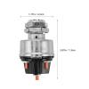 FOMIYES Universal Ignition Starter Switch 4-Position Vehicle Ignition Switch with Heat Shrink Terminal for Trucks Tractors and Heavy Machinery Replacement view 2