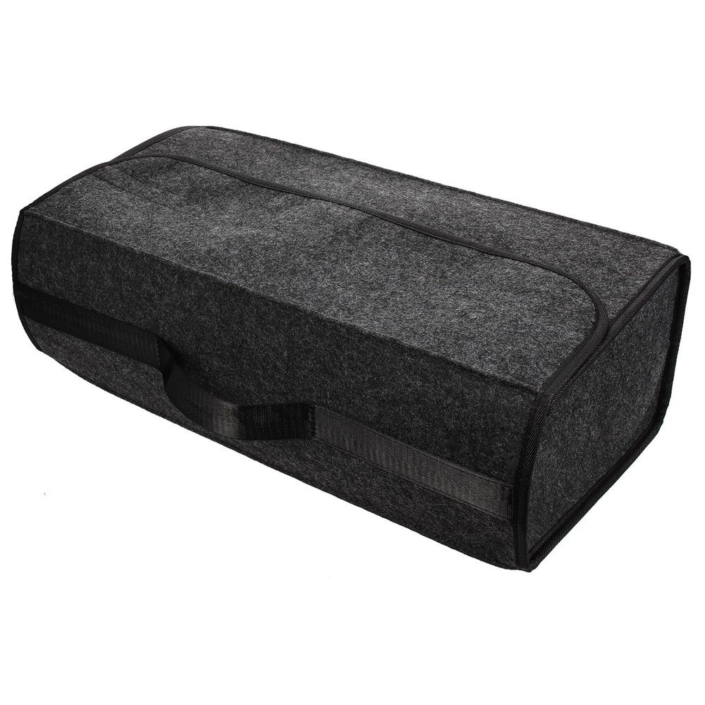 MUELODSIC Car Trunk Organizer Foldable Storage Box Gray Auto Vehicle Trunk Bag Multipurpose Container for Suv Sedan Car Storage