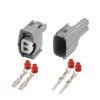 5/10/20/50 Sets 2 Pin Fuel Injector Plug Male Female Water Proof Connector 6189-0611 90980-11875(2p Female,50 Sets) view 2