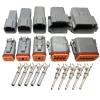 5Sets Dt04 Automobile Water Proof Connector Series 2/3 4 6 8 12 Pin Car Sealed Plug Sheath DT06-2s(12p,5sets) view 2