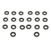 20Pcs Banjo Bolt Fuel Sealing Washers 8mm Fit for 2500 3500 5.9L 6.7L for Cummins Replaces OE 3918188 Premium Rubber Fuel Seal Gaskets view 1