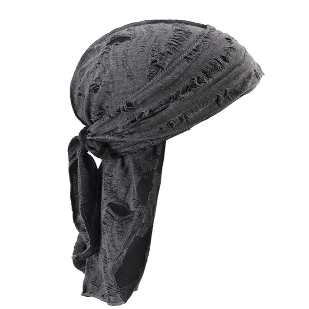 TiaoBug Cooling Helmet Liners Do Rag for Men Cooling Head Wraps Hard Hat Liner Motorcycle Pirate Bandana Dark Gray One Size