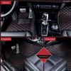 All Season Car Floor Mats Leather Carpet Set for Toyota RAV4 CA40 2013-2018 3D Full Protection Automotive Interior Accessories Coffee 1 Set view 2