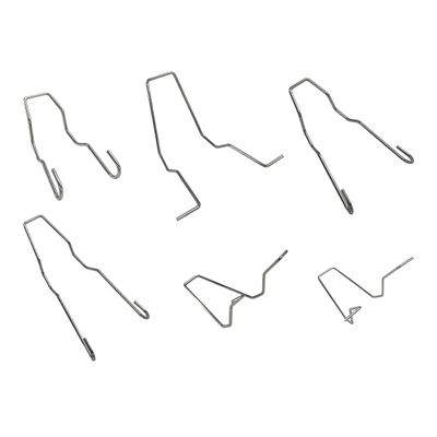 FSTURIOS 6 PCS Bulb Retaining Spring Clips for H1/H3/H4/H7, Car Headlight Clamp Retainer Spring Clips, Universal Headlamp Clamp Dip Dipped Beam Bulb Holder Clips for SUV Sedan Truck