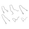 FSTURIOS 6 PCS Bulb Retaining Spring Clips for H1/H3/H4/H7, Car Headlight Clamp Retainer Spring Clips, Universal Headlamp Clamp Dip Dipped Beam Bulb Holder Clips for SUV Sedan Truck view 1