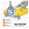 HLOMAUD 3T/2T Floor Jack Aluminum Hydraulic Racing Car with Dual Piston Lift Pump for Auto Repaire(2T Aluminum Iron) view 4