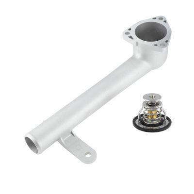 A ABSOPRO Aluminum Alloy Thermostat Housing Assembly for Lexus RX330 04-06