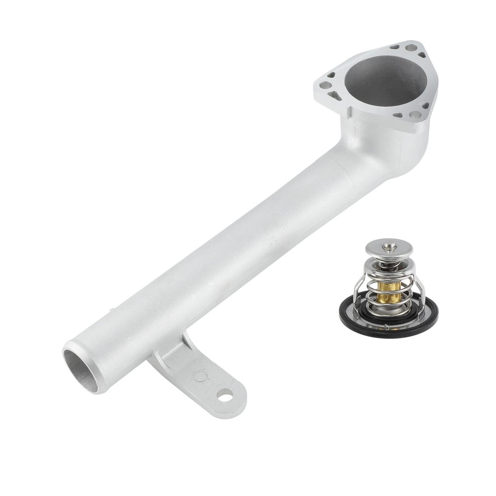 A ABSOPRO Aluminum Alloy Thermostat Housing Assembly for Lexus RX330 04-06