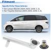 A ABSOPRO Aluminum Alloy Thermostat Housing Assembly for Lexus RX330 04-06 view 2