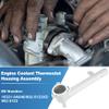 A ABSOPRO Aluminum Alloy Thermostat Housing Assembly for Lexus RX330 04-06 view 3