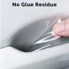 KBBYT 8PCS Car Cover Door Handle Cup Protector for Toyota Camry 2018-2023 2024, Clear Paint Protection Film for Recessed Grips, Car Door Handle Protector Sticker view 3