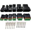 1Set/5sets Black 2pin 3/4/6/8/12hole Series Enhanced Seal Water Proof Electrical Auto Connector(6P,1 Set) view 3