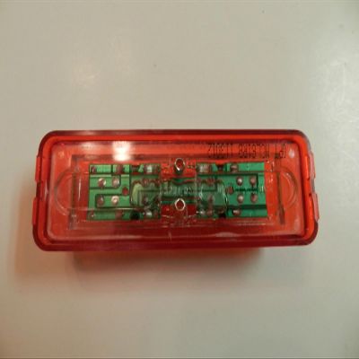 MUSM (1) RED LED Light 1x4 Surface mount Clearance Marker trailer