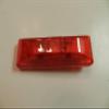 MUSM (1) RED LED Light 1x4 Surface mount Clearance Marker trailer view 3
