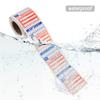 300PCS Car Oil Change Stickers for Windshield,Next Service Due Sticker,2"x2" Removable Vinyl Stickers for Most Cars Trucks SUVs (Blue Red 2) view 3