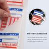 300PCS Car Oil Change Stickers for Windshield,Next Service Due Sticker,2"x2" Removable Vinyl Stickers for Most Cars Trucks SUVs (Blue Red 2) view 4